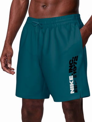 Nike Swim Breaker Men's 7" Fully Lined Volley Short - Green Abyss alternate image 2