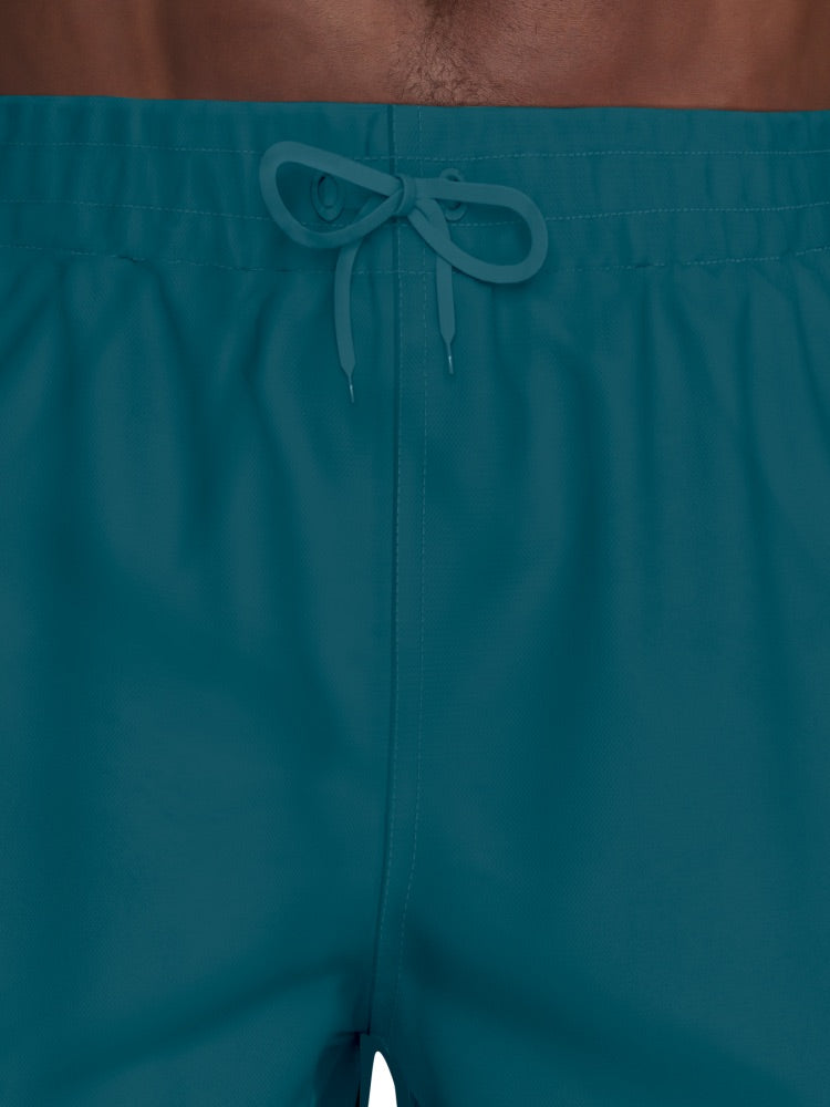 Nike Swim Breaker Men's 7" Fully Lined Volley Short - Green Abyss alternate image 4
