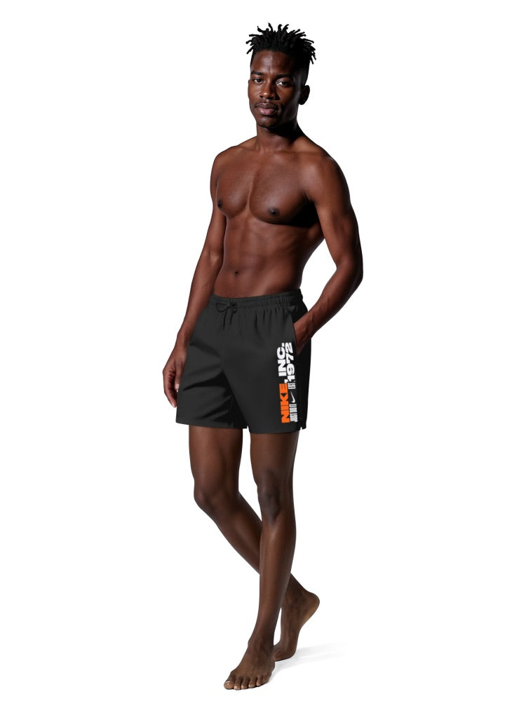 Nike Swim Breaker Men's 5" Brief-Lined Volley Short - Black