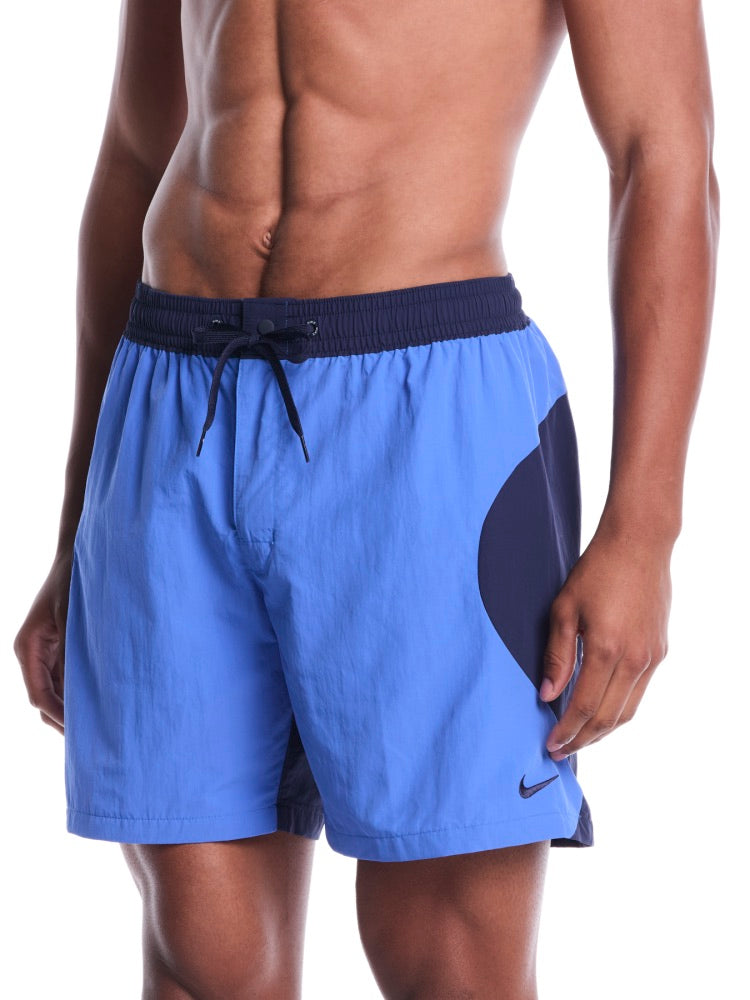 Nike Swim Men's 7" Fully Lined Volley Short - Blue Crystal