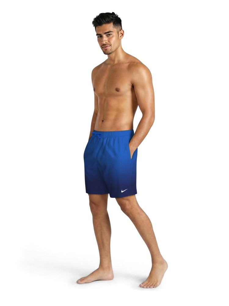 Nike Swim Breaker Men's 7" Brief-Lined Volley Short - Midnight Navy