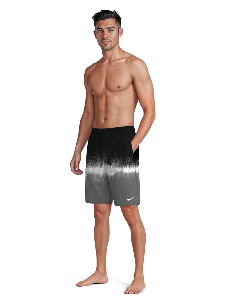 Nike Swim Breaker Men's 9" Brief-Lined Volley Short - Black