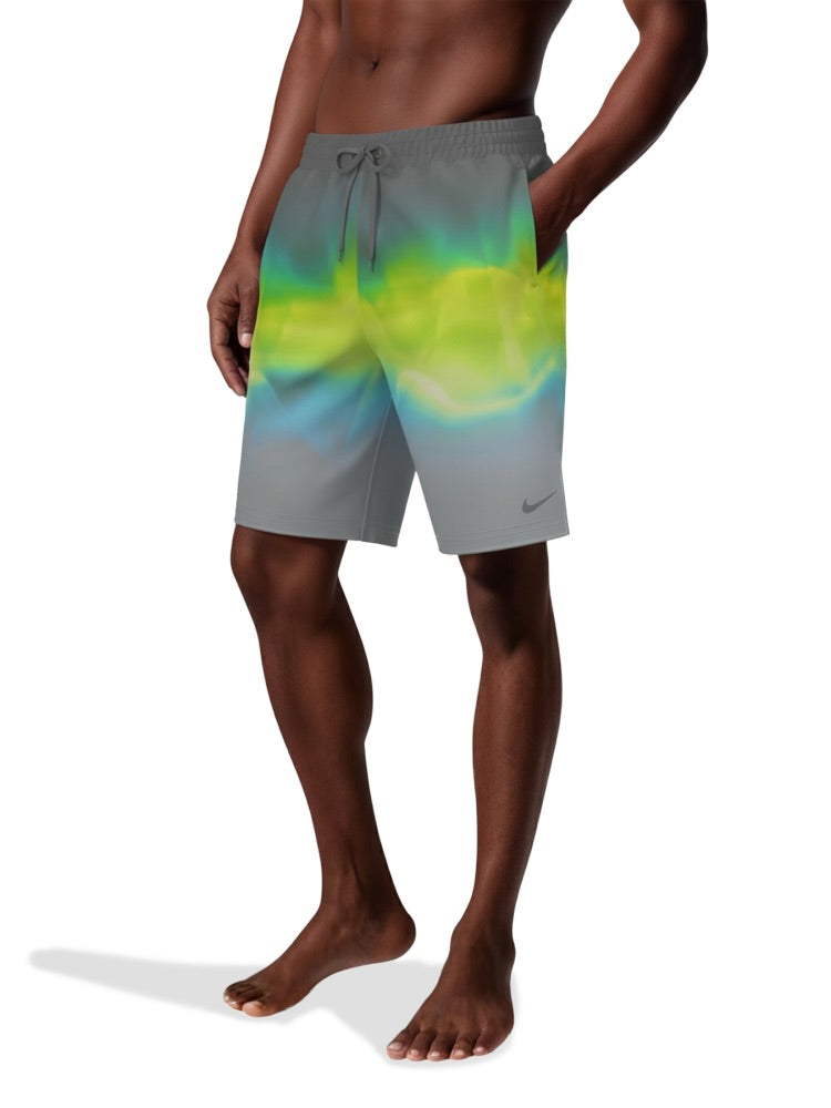 Nike Swim Breaker Men's 9" Brief-Lined Volley Short - Cool Grey alternate image 1