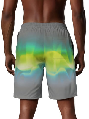 Nike Swim Breaker Men's 9" Brief-Lined Volley Short - Cool Grey alternate image 3