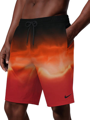 Nike Swim Breaker Men's 9" Brief-Lined Volley Short - University Red alternate image 2