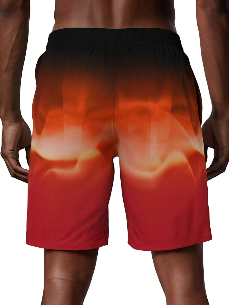 Nike Swim Breaker Men's 9" Brief-Lined Volley Short - University Red alternate image 3