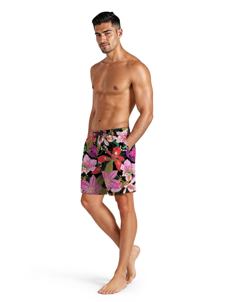 Nike Swim Breaker Men's 7" Brief-Lined Volley Short - Black