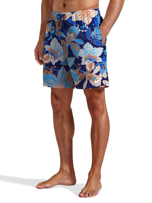 Nike Swim Breaker Men's 7" Brief-Lined Volley Short - Midnight Navy alternate image 1
