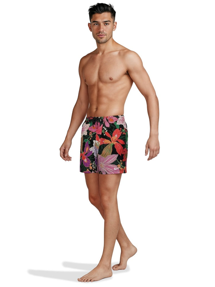 Nike Swim Breaker Men's 5" Brief-Lined Volley Short - Black