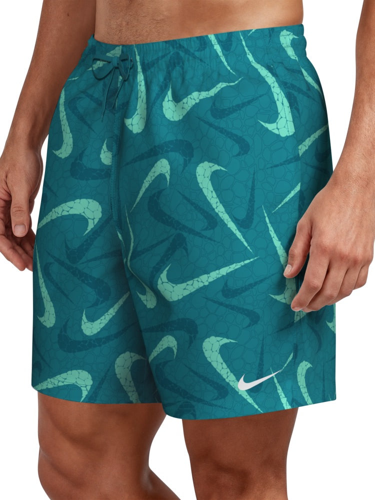 Nike Swim Breaker Men's 7" Brief-Lined Volley Short - Energy alternate image 2