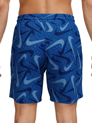 Nike Swim Breaker Men's 7" Brief-Lined Volley Short - Midnight Navy alternate image 2
