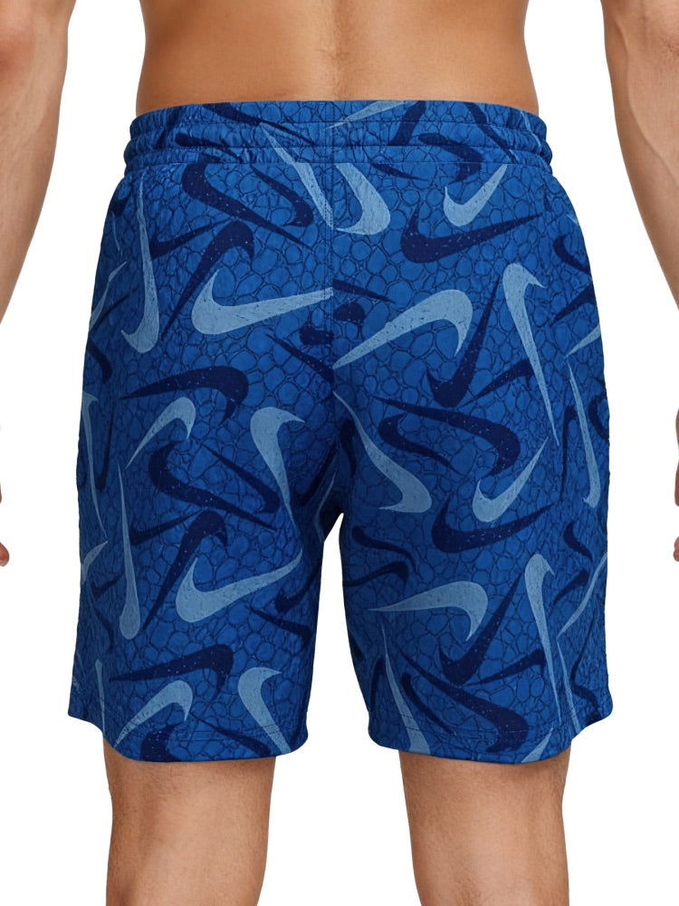 Nike Swim Breaker Men's 7" Brief-Lined Volley Short - Midnight Navy alternate image 2