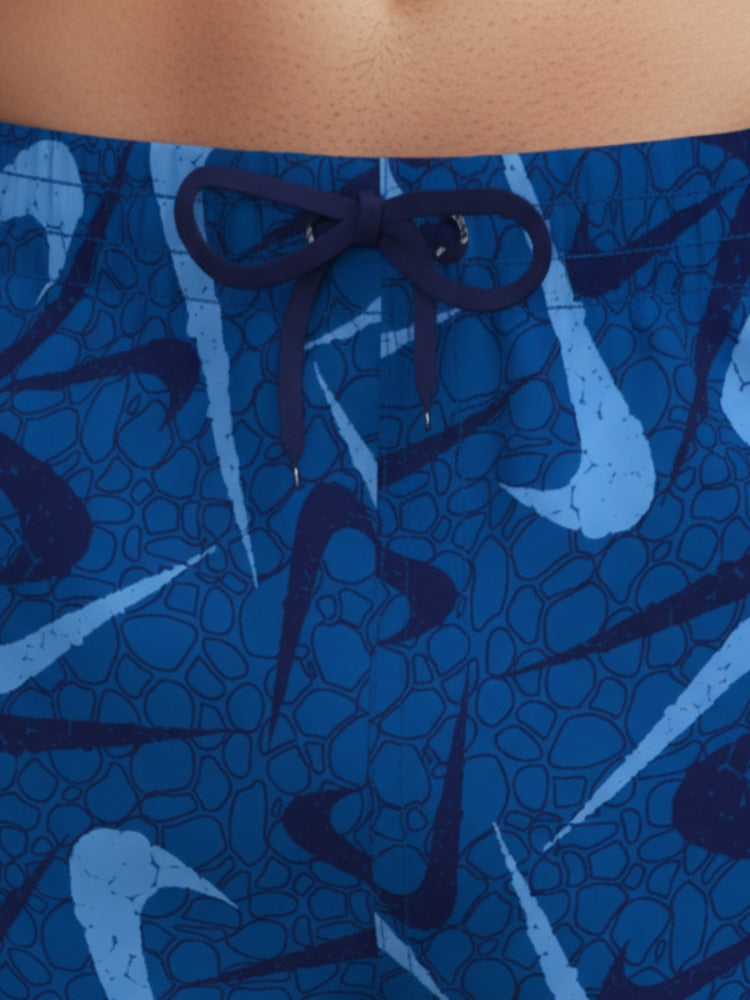 Nike Swim Breaker Men's 7" Brief-Lined Volley Short - Midnight Navy alternate image 3