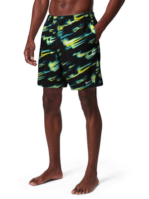 Nike Swim Breaker Men's 7" Brief-Lined Volley Short - Volt alternate image 1