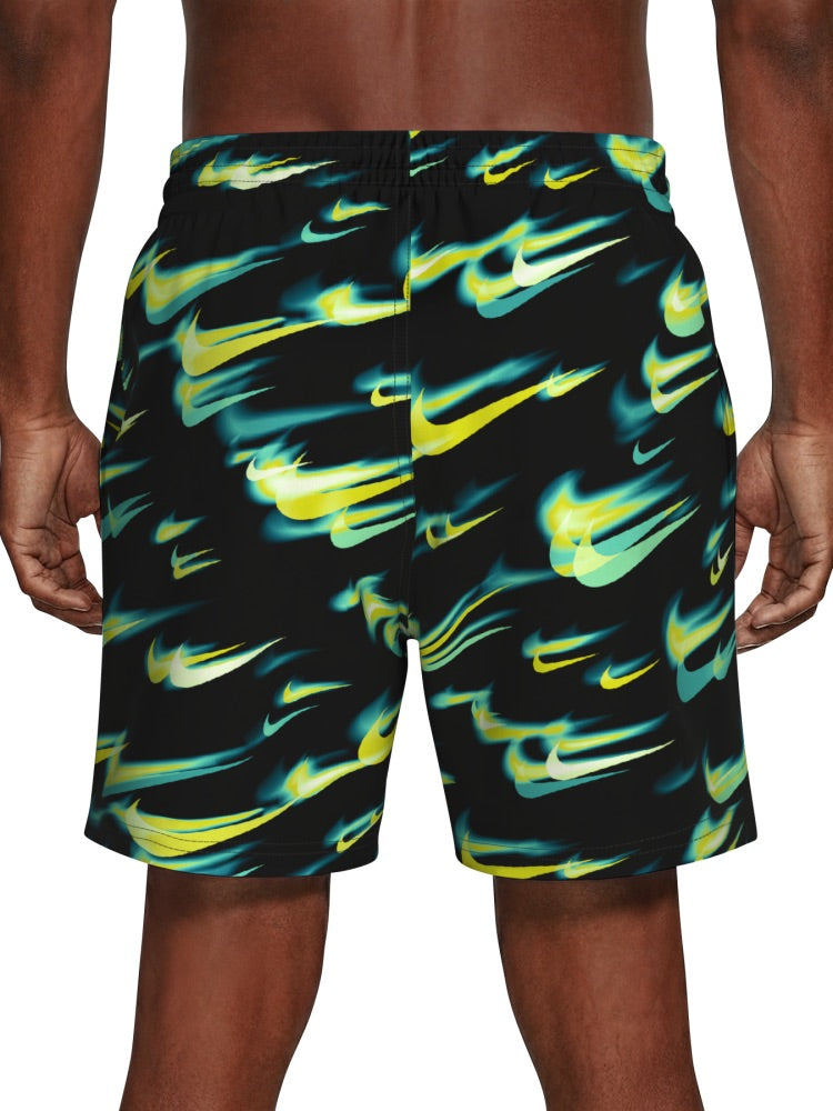 Nike Swim Breaker Men's 7" Brief-Lined Volley Short - Volt alternate image 3