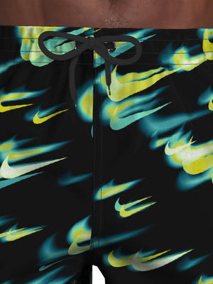 Nike Swim Breaker Men's 7" Brief-Lined Volley Short - Volt alternate image 4