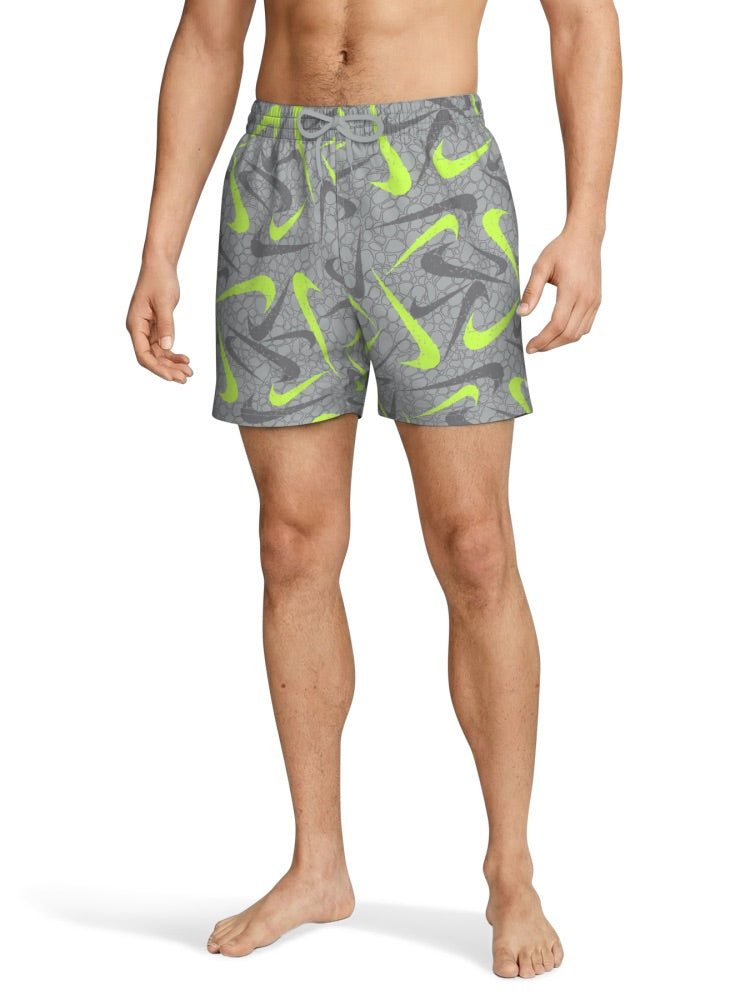Nike Swim Breaker Men's 5" Brief-Lined Volley Short - Wolf Grey alternate image 1