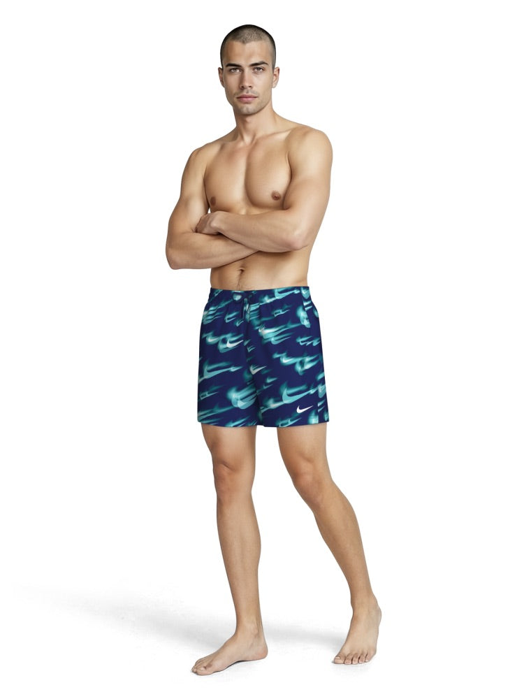 Nike Swim Breaker Men's 5" Brief-Lined Volley Short - Blue