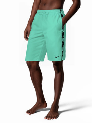 Nike Swim Breaker Men's 9" Brief-Lined Volley Short - Bleached Turq alternate image 1