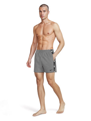 Nike Swim Breaker Men's 5" Brief-Lined Volley Short - Cool Grey