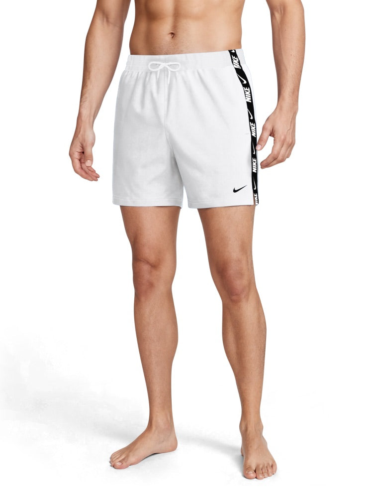 Nike Swim Breaker Men's 5" Brief-Lined Volley Short - White alternate image 1