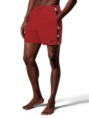 Nike Swim Breaker Men's 5" Brief-Lined Volley Short - University Red alternate image 1