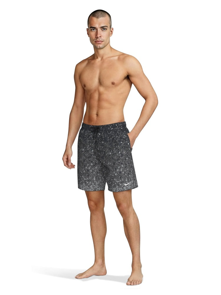 Nike Swim Breaker Men's 7" Brief-Lined Volley Short - Black