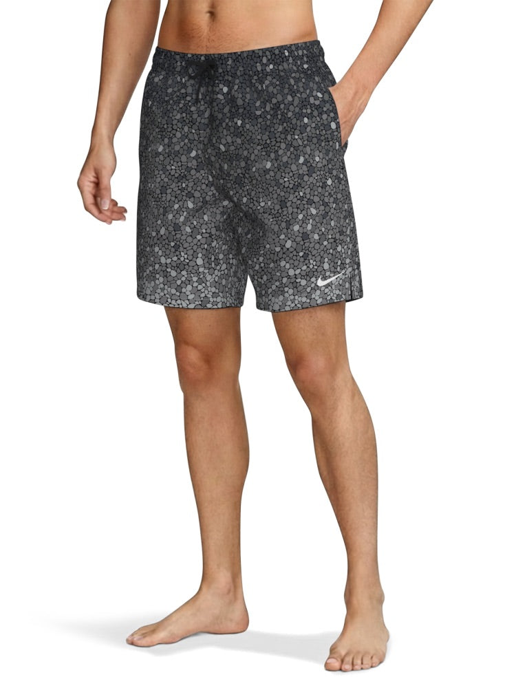 Nike Swim Breaker Men's 7" Brief-Lined Volley Short - Black alternate image 1