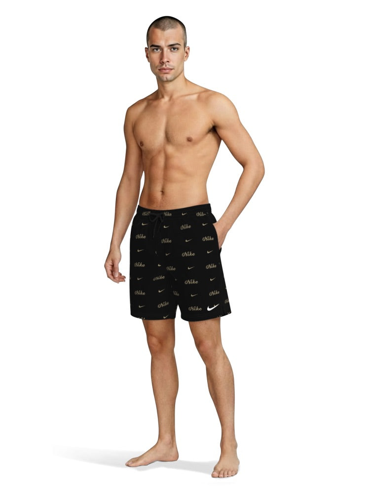 Nike Swim Breaker Men's 7" Brief-Lined Volley Short - Black
