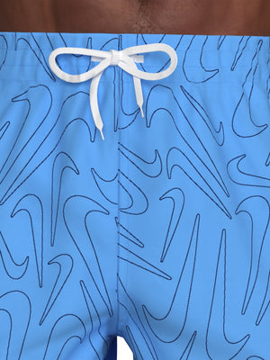 Nike Swim Breaker Men's 7" Brief-Lined Volley Short - University Blue alternate image 4