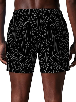 Nike Swim Breaker Men's 5" Brief-Lined Volley Short - Black alternate image 3
