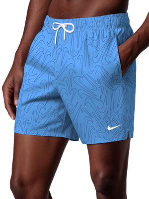 Nike Swim Breaker Men's 5" Brief-Lined Volley Short - University Blue alternate image 2
