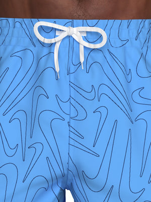 Nike Swim Breaker Men's 5" Brief-Lined Volley Short - University Blue alternate image 4