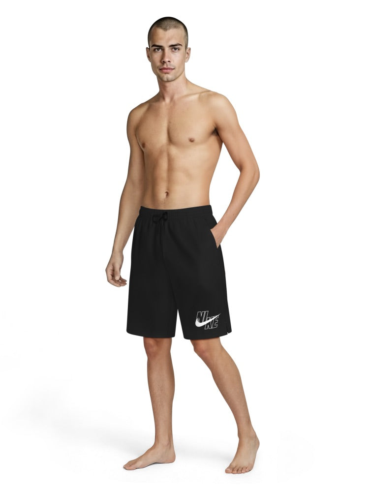 Nike Swim Breaker Men's 9" Brief-Lined Volley Short - Black