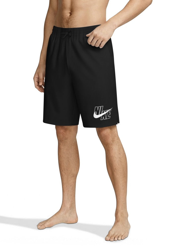 Nike Swim Breaker Men's 9" Brief-Lined Volley Short - Black alternate image 1