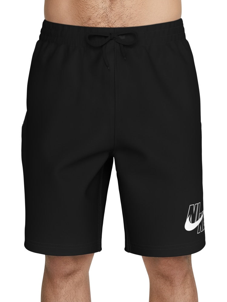 Nike Swim Breaker Men's 9" Brief-Lined Volley Short - Black alternate image 2