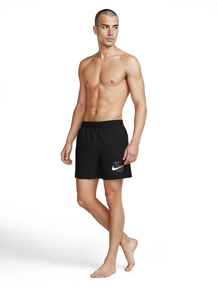 Nike Swim Breaker Men's 5" Brief-Lined Volley Short - Black