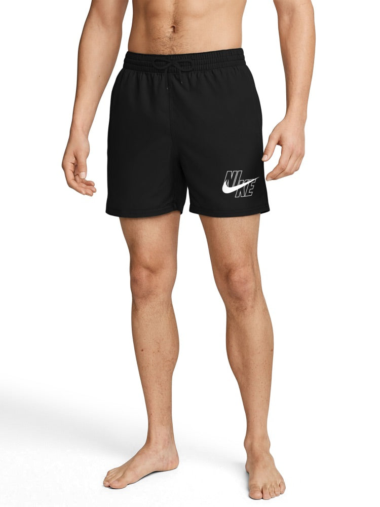 Nike Swim Breaker Men's 5" Brief-Lined Volley Short - Black alternate image 1