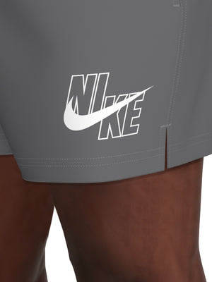 Nike Swim Breaker Men's 5" Brief-Lined Volley Short - Cool Grey alternate image 4