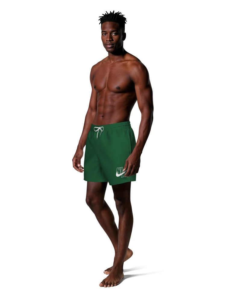 Nike Swim Breaker Men's 5" Brief-Lined Volley Short - Malachite alternate image 2