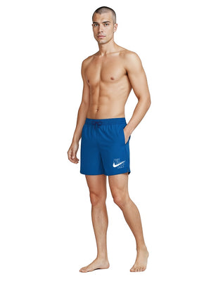 Nike Swim Breaker Men's 5" Brief-Lined Volley Short - Game Royal
