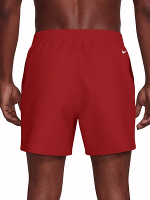 Nike Swim Breaker Men's 5" Brief-Lined Volley Short - University Red alternate image 3