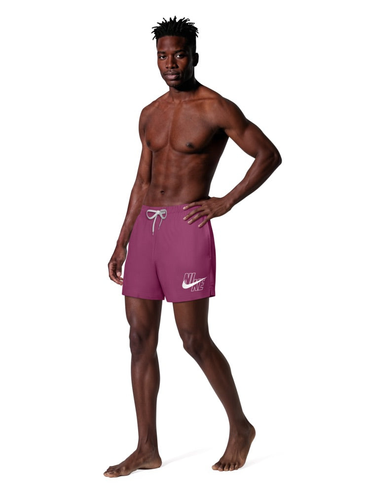 Nike Swim Breaker Men's 5" Brief-Lined Volley Short - Desert Pink