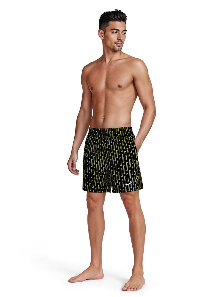 Nike Swim Breaker Men's 5" Brief-Lined Volley Short - Black