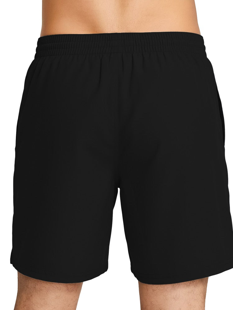Nike Swim Breaker Men's 7" Brief-Lined Volley Short - Black alternate image 3
