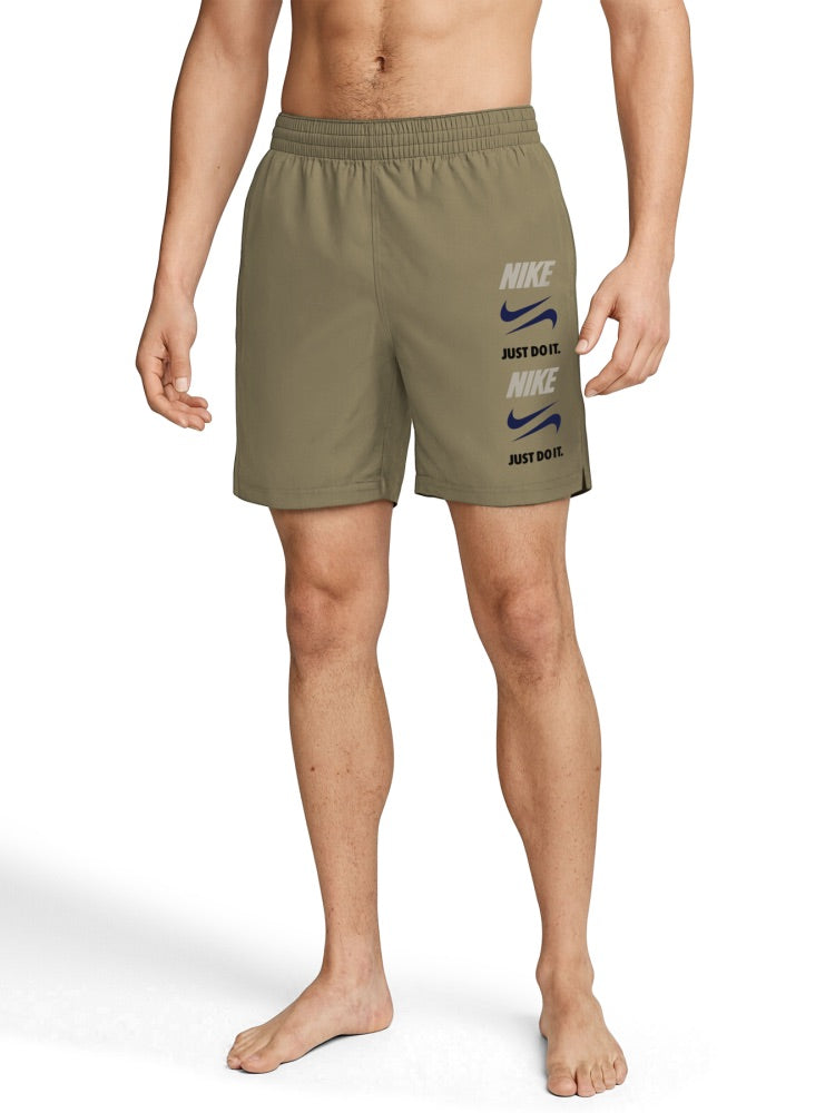 Nike Swim Breaker Men's 7" Brief-Lined Volley Short - Parachute Beige alternate image 1