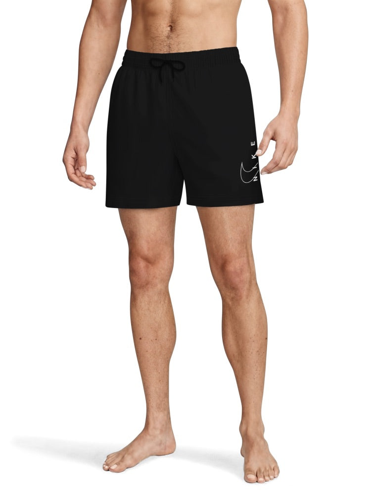 Nike Swim Breaker Men's 5" Brief-Lined Volley Short - Black alternate image 1