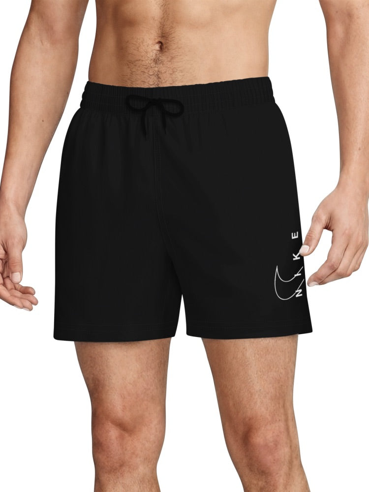 Nike Swim Breaker Men's 5" Brief-Lined Volley Short - Black alternate image 2