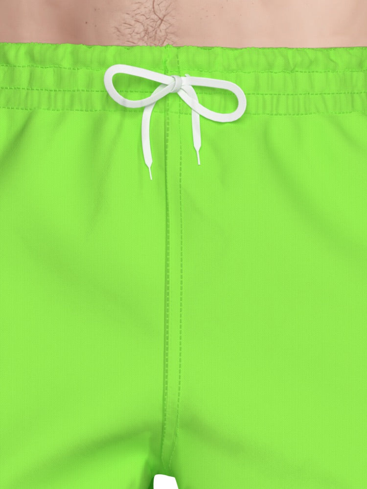 Nike Swim Breaker Men's 5" Brief-Lined Volley Short - Voltage Green alternate image 4