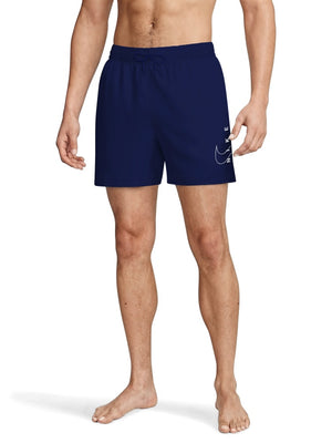 Nike Swim Breaker Men's 5" Brief-Lined Volley Short - Midnight Navy alternate image 1